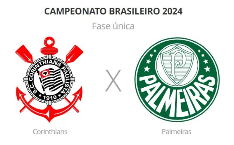 Corinthians x Palmeiras: onde assistir ao vivo, horário e escalações