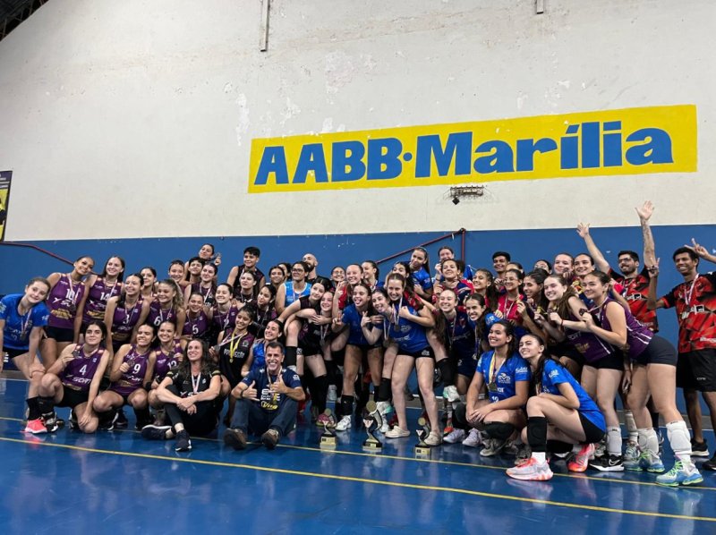 Vôlei feminino infantil disputou finais da Liga Amar-Vôlei