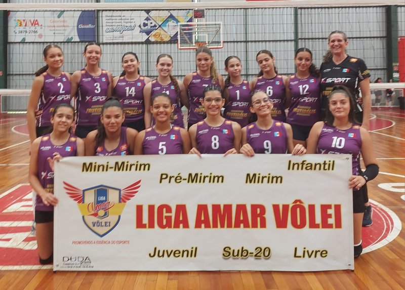 Vôlei Mirim disputou as finais da Série Prata da Liga Amar-Vôlei