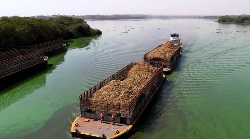 Cresce transporte de cargas na Hidrovia Tietê-Paraná