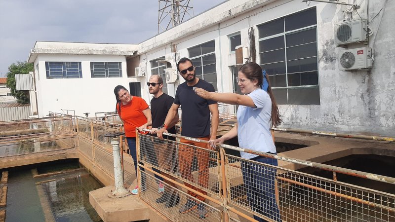 Experiência: Daep recebe visita da equipe do Semae de Ibiporã