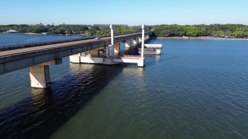 Implosão de parte da ponte sobre o rio Tietê acontece nesta quarta-feira