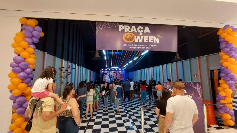 Shopping da região realiza caça aos doces para celebrar o Halloween 