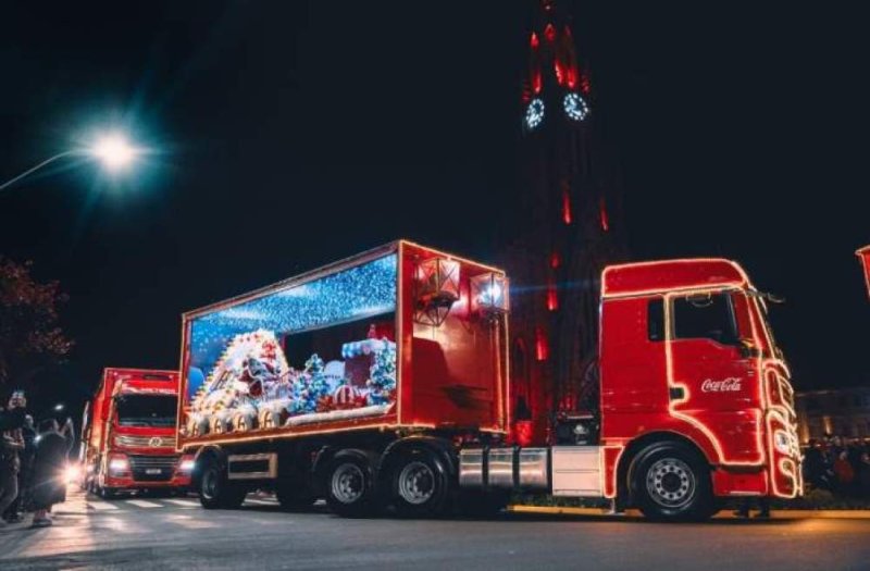 Região: Caravana de Natal da Coca-Cola chega no próximo dia 12