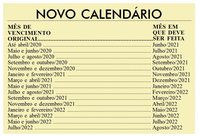 INSS divulga novo calendário de prova de vida até 2022