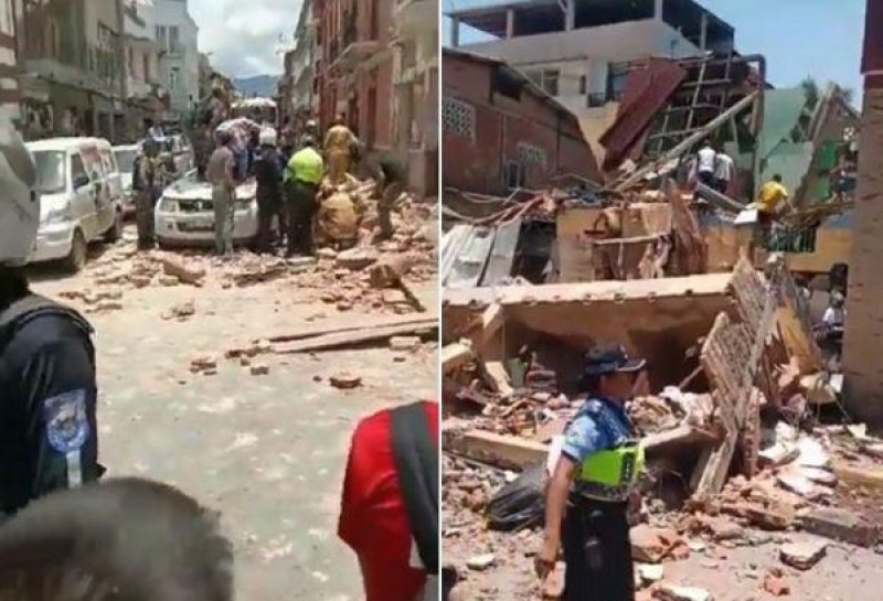 Terremoto de magnitude 6,8 deixa ao menos 14 mortos no Equador