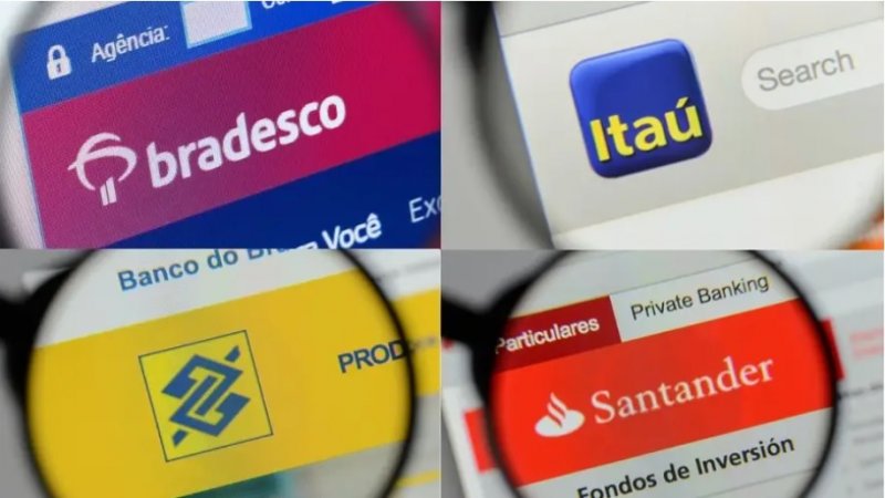 Lucro dos quatro maiores bancos brasileiros listados cai 8,7%