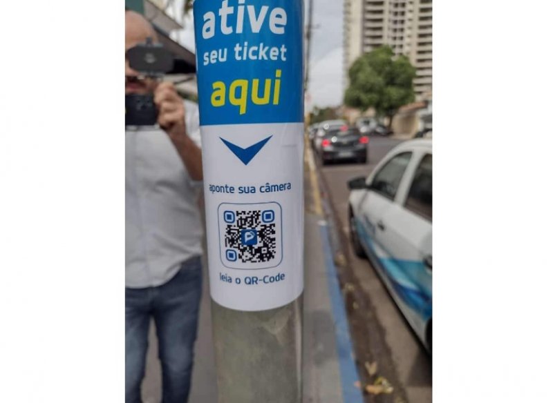 Zona azul poderá ser paga com PIX em Araçatuba