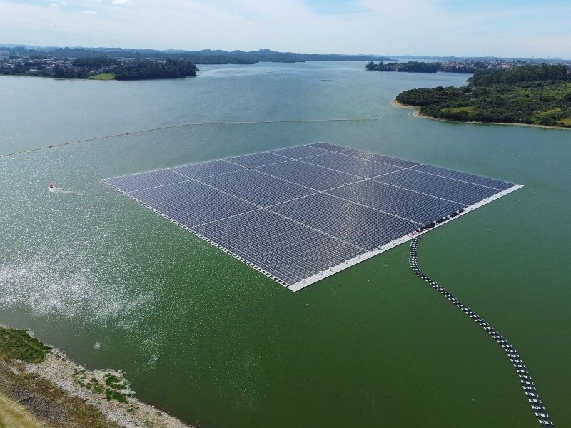 Governo de São Paulo apresenta maior usina solar flutuante do país na represa Billings