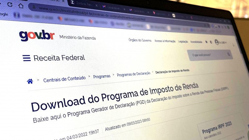 Receita libera hoje programa para preencher declaração do Imposto de Renda