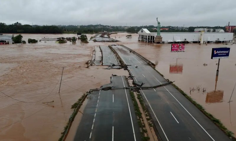 Danos em rodovias começam a ser avaliados no Rio Grande do Sul