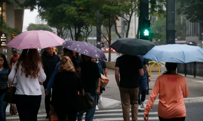 Meteorologia prevê chuvas volumosas para boa parte do país